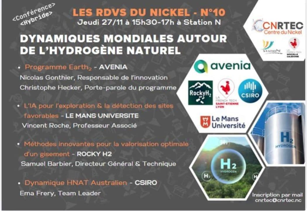 Poster of the CNRTEC conference “Les RDV du Nickel n°10”