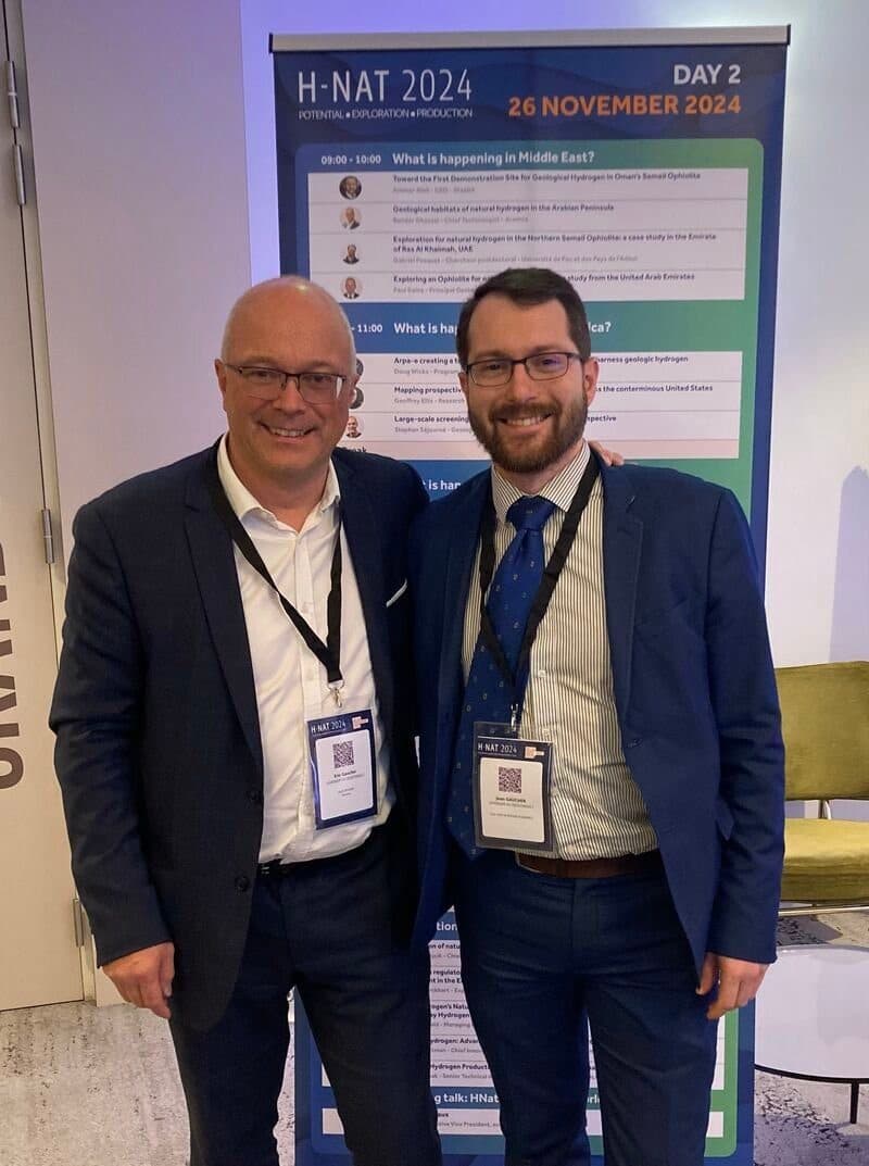 Eric Gaucher and Samuel Barbier at H-Nat 2024